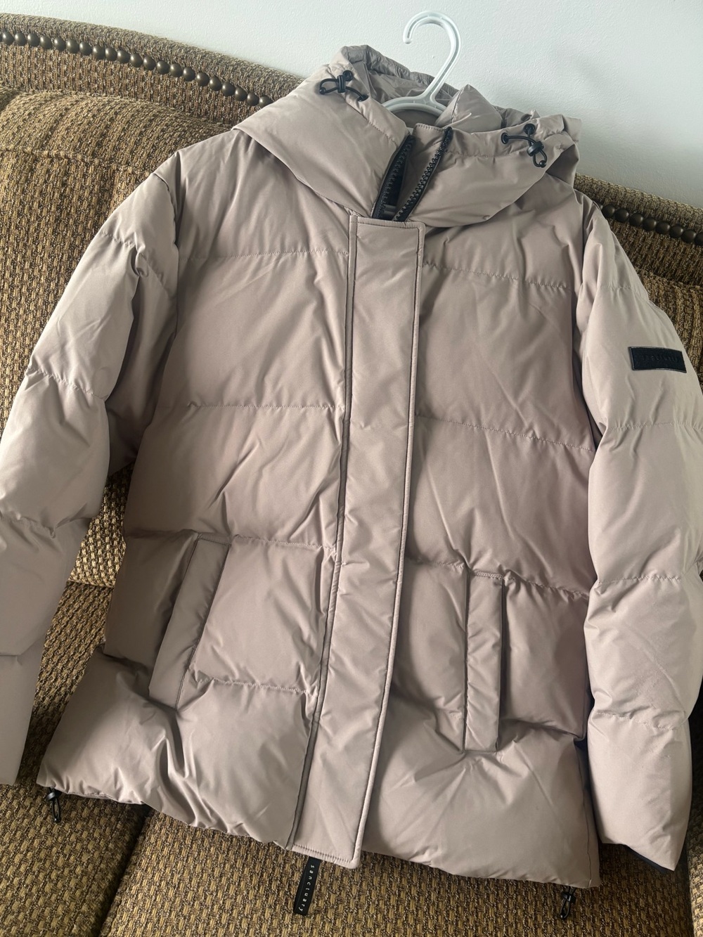 Sanctuary Short Puffer-Up Jacket in Portobello